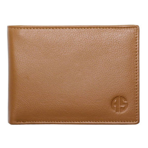 Δερμάτινο Πορτοφόλι ALPHA STATUS 10103-0 RFID TAN