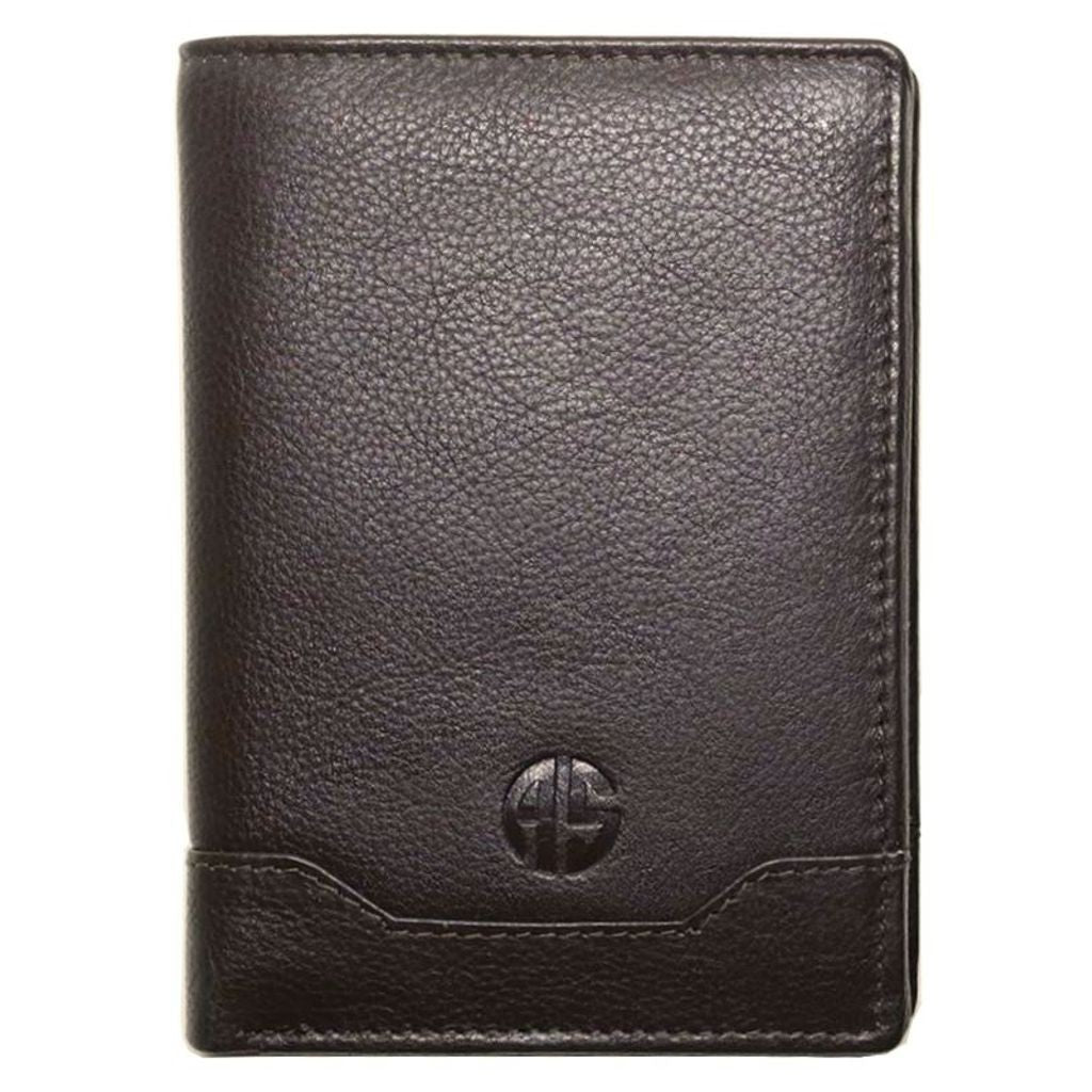 Δερμάτινο Πορτοφόλι ALPHA STATUS 10104-0 RFID COCCOA BROWN