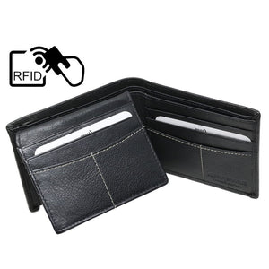 Δερμάτινο Πορτοφόλι ALPHA STATUS 10109-0 RFID BLACK