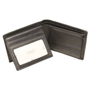 Δερμάτινο Πορτοφόλι ALPHA STATUS 10110-0 RFID COCCOA BROWN