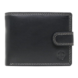 Δερμάτινο Πορτοφόλι ALPHA STATUS 10111-0 RFID BLACK