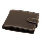 Δερμάτινο Πορτοφόλι ALPHA STATUS 10111-0 RFID COCCOA BROWN