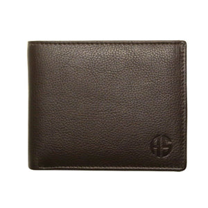 Δερμάτινο Πορτοφόλι ALPHA STATUS 10114-0 RFID COCCOA BROWN