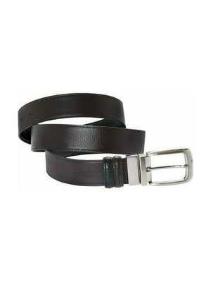 Δερμάτινη ζώνη διπλής όψης L81