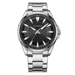 Curren 8424 Silver Black RD-110