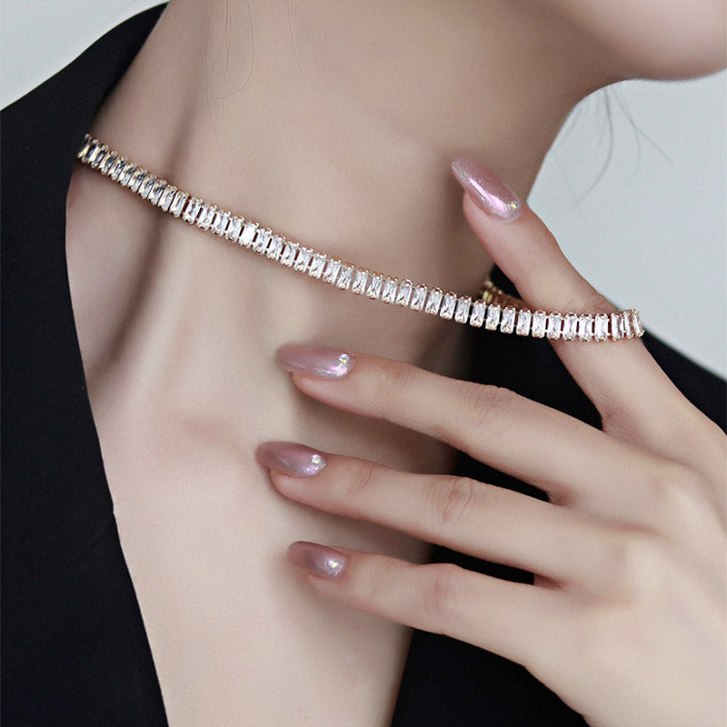 Κολιέ Ριβιέρα LM1144 Luminal από ανοξείδωτο ατσάλι Silver