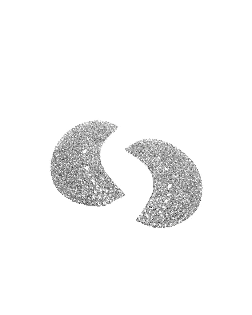 Καρφωτά σκουλαρίκια με πέτρες lyod 4-14-3 - Ασημί