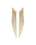 Κρεμαστά σκουλαρίκια με πέτρες lyod 4-5-1 - Χρυσό