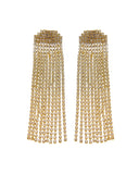 Κρεμαστά σκουλαρίκια με πέτρες lyod 4-8-1 - Χρυσό