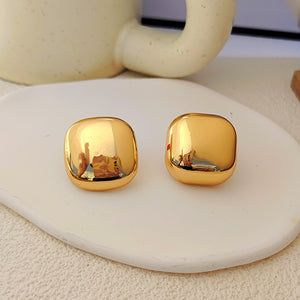Σκουλαρίκια LM1120 Square Χρυσό Gold.