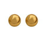 Σκουλαρίκια Luminal LM1130 Round Gold