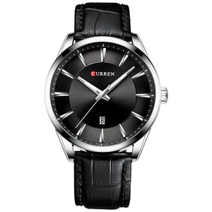 Curren 8365 Мъжки часовник RD-120 Silver Black