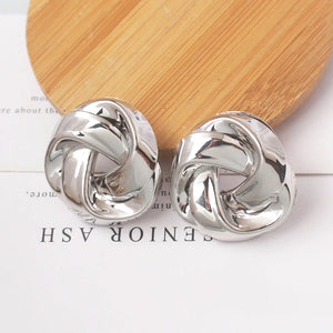Σκουλαρίκια LM1116 Φωλιά Ασημί Silver