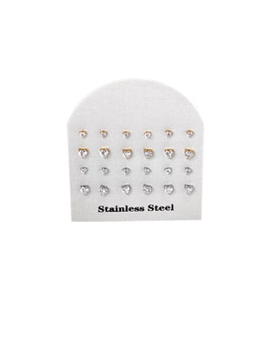 Καρφωτά σκουλαρίκια WF-S235 - Χρυσό