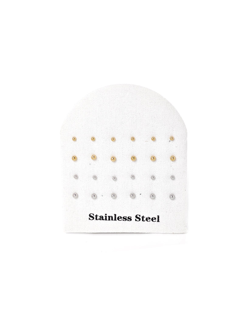 Καρφωτά σκουλαρίκια WF-S403 - Χρυσό