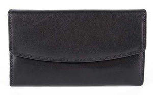 Δερμάτινο Γυναικείο Πορτοφόλι AN 1-825 Black