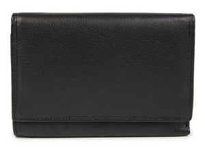 Δερμάτινο Γυναικείο Πορτοφόλι AN 1-774 Μαύρο