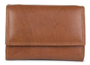 Δερμάτινο Γυναικείο Πορτοφόλι AN 1-644 Ταμπά