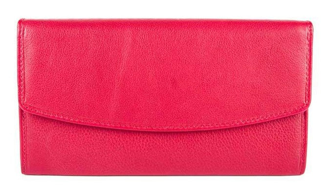Δερμάτινο Γυναικείο Πορτοφόλι AN 1-825 Red