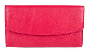 Δερμάτινο Γυναικείο Πορτοφόλι AN 1-825 Red