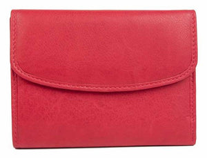 Δερμάτινο Γυναικείο Πορτοφόλι AN 1-787 Κόκκινο