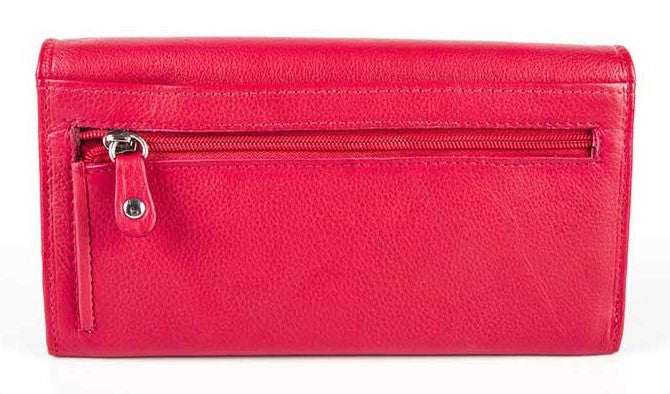 Δερμάτινο Γυναικείο Πορτοφόλι AN 1-825 Red