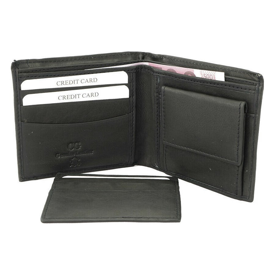 Δερμάτινο Πορτοφόλι WG265 Μαύρο White Stagg©