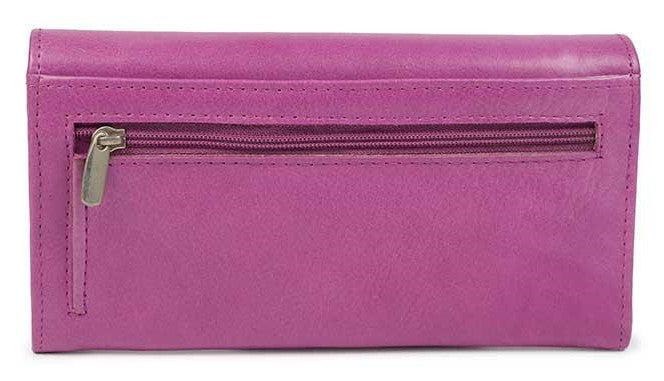 Δερμάτινο Γυναικείο Πορτοφόλι AN 1-825 Pink