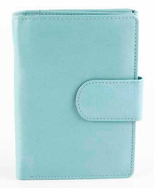 Γυναικείο Δερμάτινο Πορτοφόλι AN 1-831 Turqoise