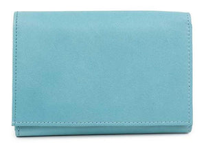 Δερμάτινο Γυναικείο Πορτοφόλι AN 1-795 Τιρκουάζ