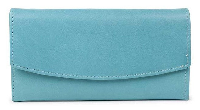 Δερμάτινο Γυναικείο Πορτοφόλι AN 1-825 Turqoise