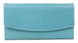 Δερμάτινο Γυναικείο Πορτοφόλι AN 1-825 Turqoise