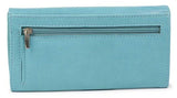 Δερμάτινο Γυναικείο Πορτοφόλι AN 1-825 Turqoise