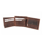 Ανδρικό Δερμάτινο Πορτοφόλι HU 10-388 Brown