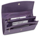 Δερμάτινο Γυναικείο Πορτοφόλι AN 1-825 Purple