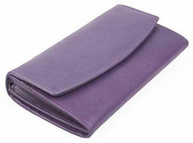 Δερμάτινο Γυναικείο Πορτοφόλι AN 1-825 Purple