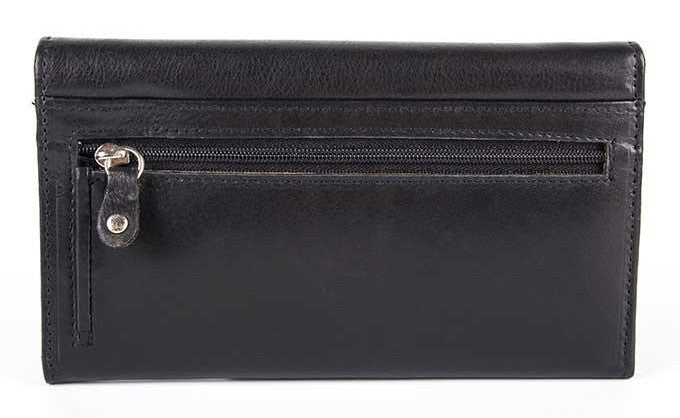 Δερμάτινο Γυναικείο Πορτοφόλι AN 1-825 Black