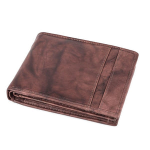 Ανδρικό Δερμάτινο Πορτοφόλι GA 4-2508 Brown