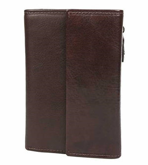 Δερμάτινο Γυναικείο Πορτοφόλι AN 1-697 Καφέ