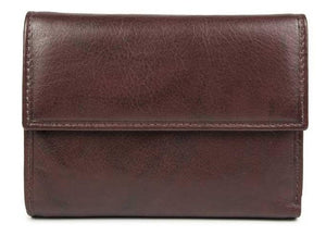 Δερμάτινο Γυναικείο Πορτοφόλι AN 1-699 Καφέ
