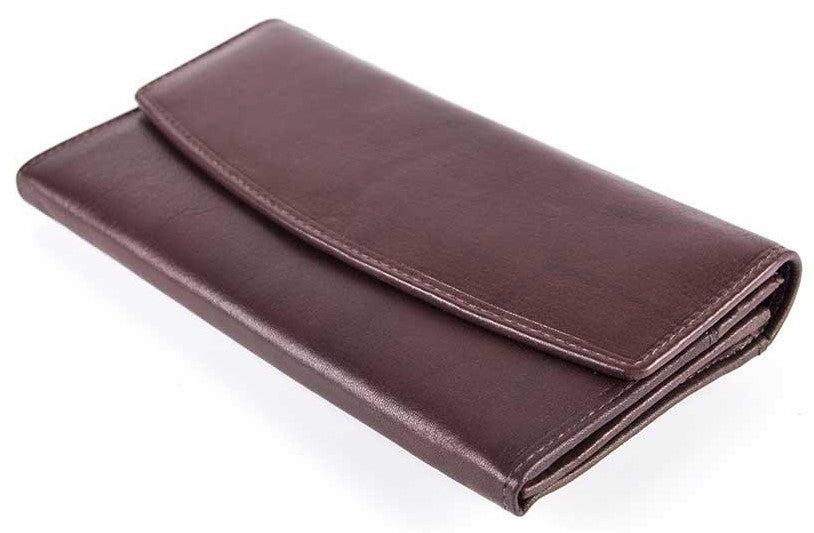 Δερμάτινο Γυναικείο Πορτοφόλι AN 1-825 Brown