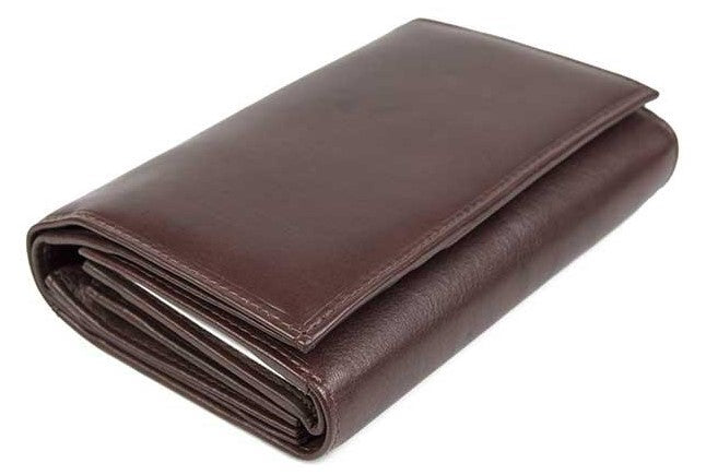 Δερμάτινο Γυναικείο Πορτοφόλι AN 1-795 Καφέ