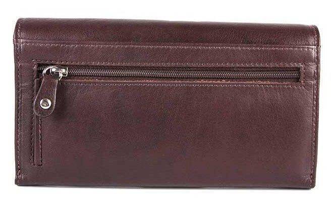 Δερμάτινο Γυναικείο Πορτοφόλι AN 1-825 Brown