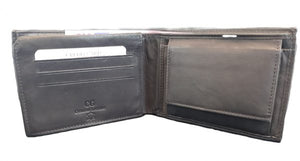 Ανδρικό Δερμάτινο Πορτοφόλι CG1338 Καφέ White Stagg©