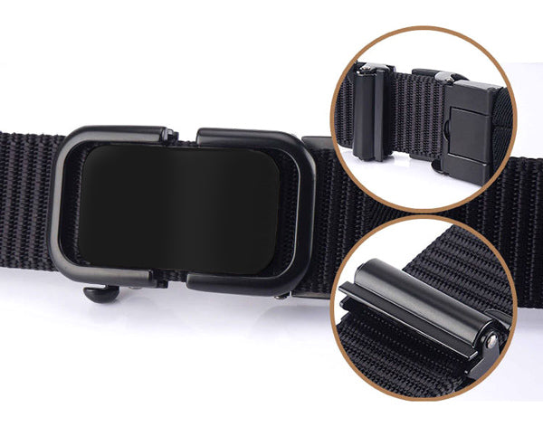 Военен колан TMV-0045, регулируем, 3,4 x 120 см, черен