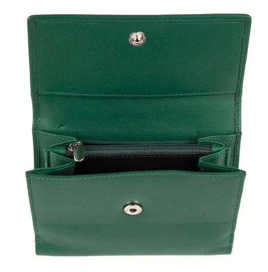 Γυναικείο Δερμάτινο Πορτοφόλι AN 1-831 Green