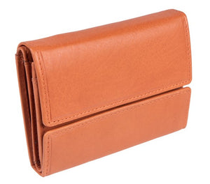 Γυναικείο Δερμάτινο Πορτοφόλι AN 1-808 Orange
