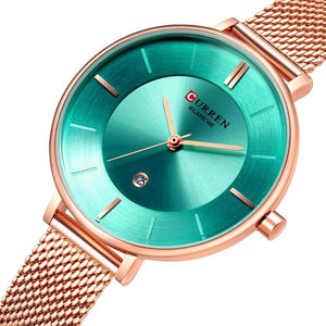 Curren 9037 Ρολόι Rose με Καντράν και Μπρασελέ