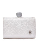 Τσάντα φάκελος clutch -JH-21992 - Ασημί