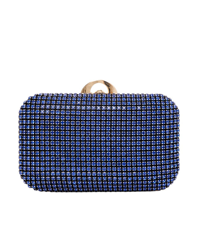 Τσάντα φάκελος clutch CK6007 - Μπλέ